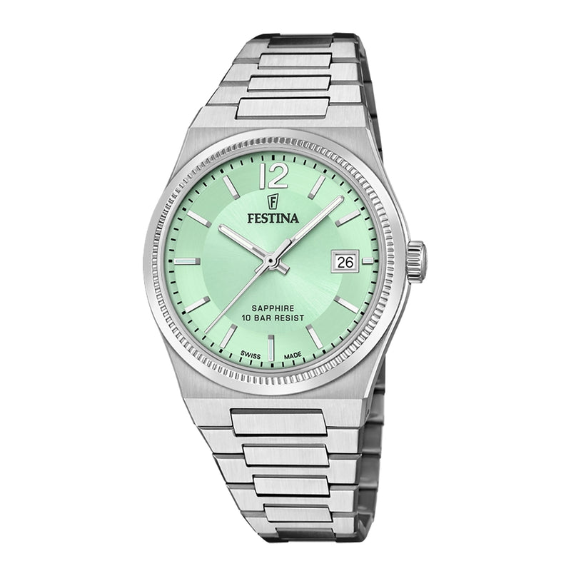 Festina My Swiss Time Silver Watch F20035/3-zoom-