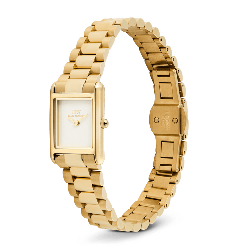 Daniel Wellington Bound Mini 3-Link Gold-coloured Women's Watch DW00100931-zoom-