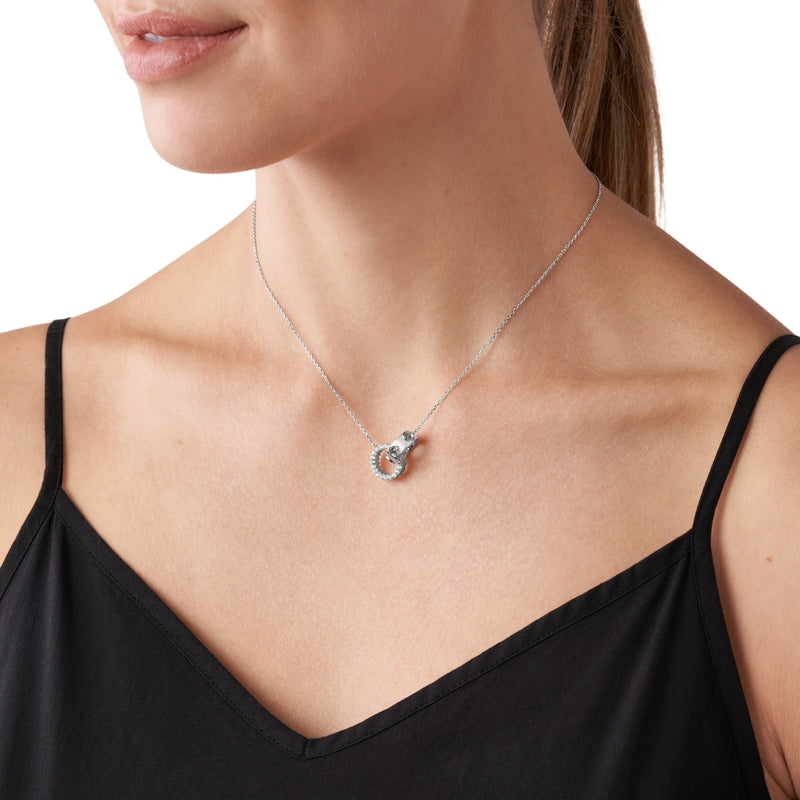 Michael Kors Premium Silver Necklace MKC1554AN040-zoom-