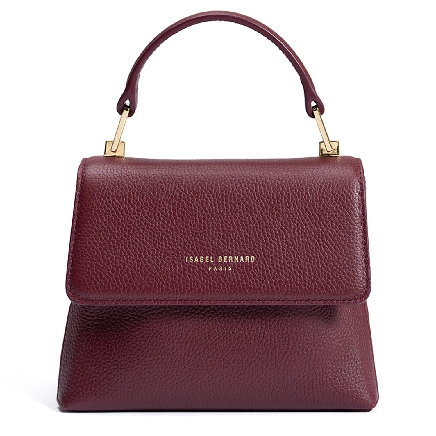 Femme Forte Heline Bordeaux Calfskin Handbag Bag IB21121