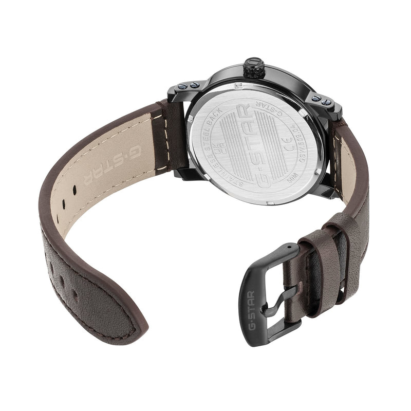 G-STAR Rovic Black with Blue Dial Men's Watch GSW.509.04-zoom-