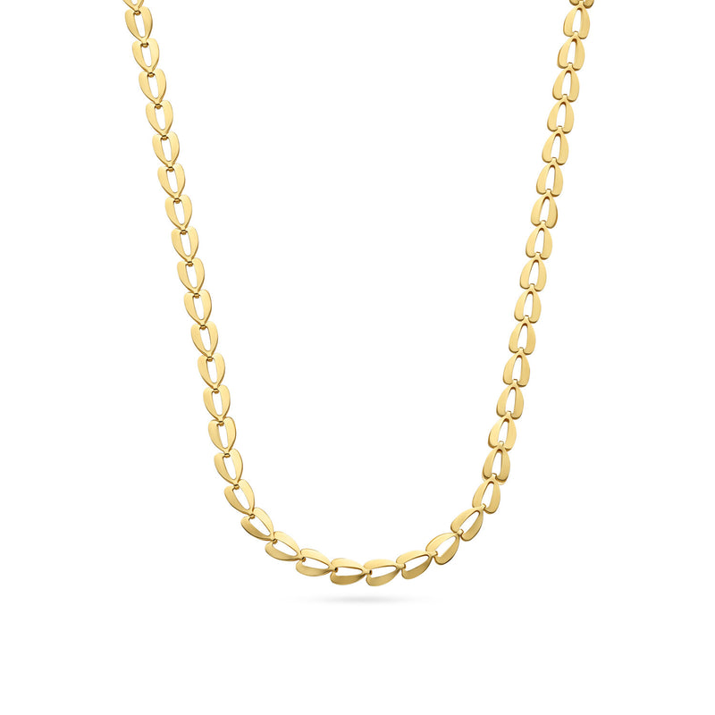 Sif Jakobs Gold Plated Heartbeat Necklace SJ-N2752-YG-zoom-