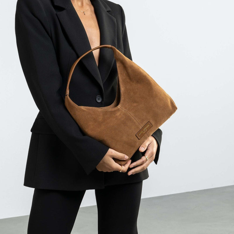 Isabel Bernard Honoré Grace mini brown suede handbag  IB21132-130-zoom-