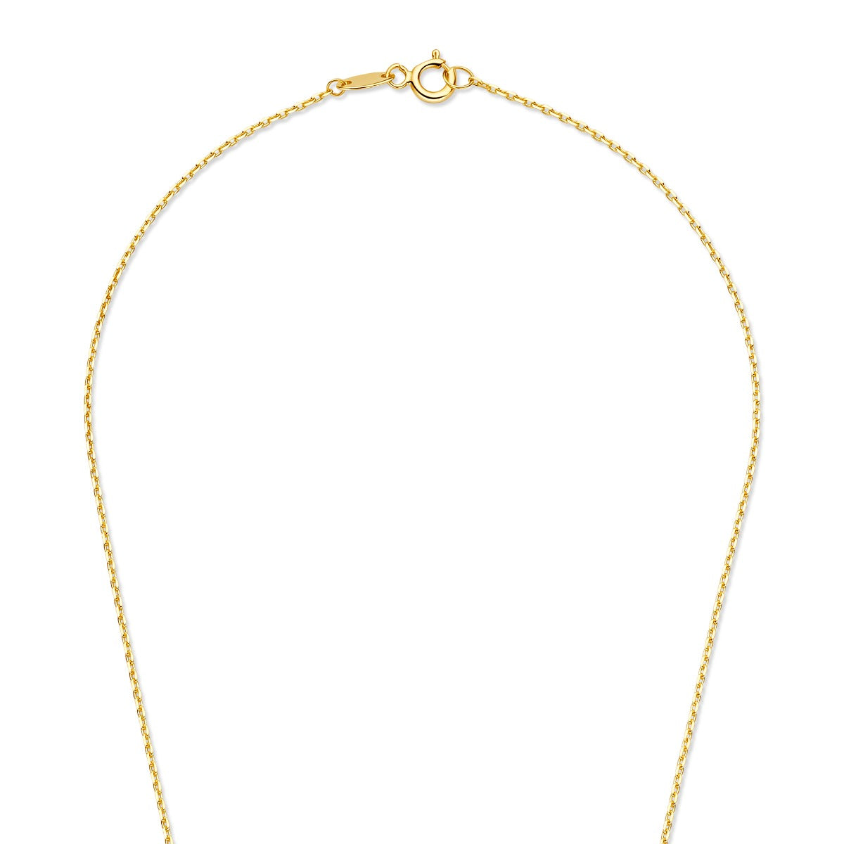 Beloro Jewels Monte Napoleone Valentina 9 karat necklace with zirconia BO340046