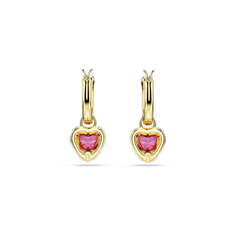 Swarovski Chroma Gold Drop Earrings 5684760-zoom-