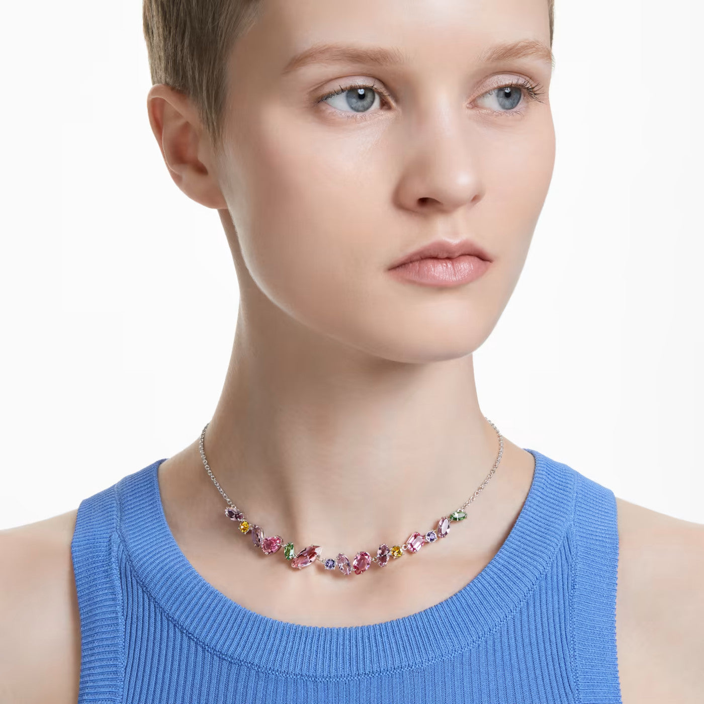 Swarovski Gema Silver Necklace 5658398