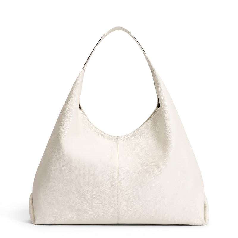 Isabel Bernard Honoré Grace cream calfskin leather shoulder bag IB25093-070-zoom-