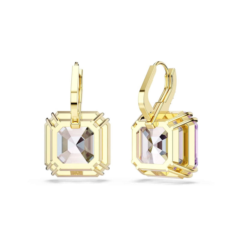 Swarovski Millenia Gold-Tone Earrings with Purple Crystal 5759990-zoom-