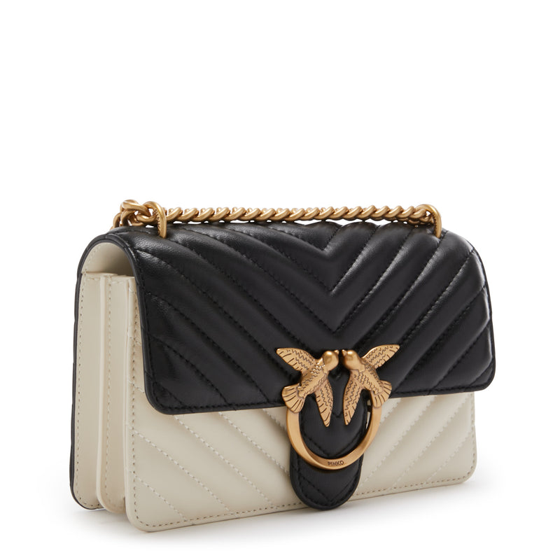 Pinko Love One White Crossbody Bag 100059-A1R3-ZZ2Q-zoom-