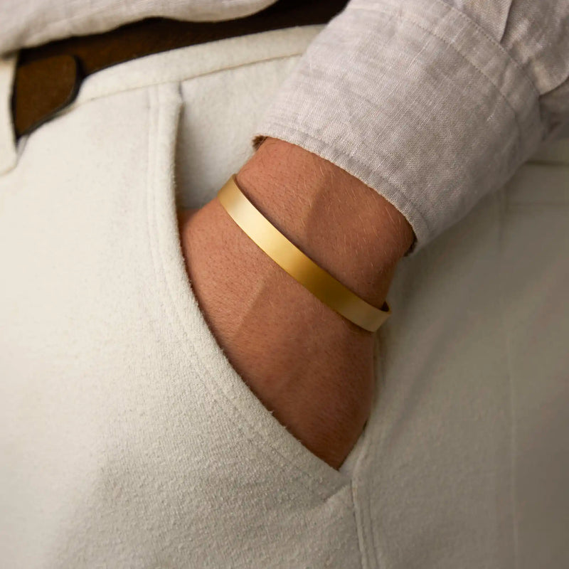 Mats Meier Annecy Gold Colored Steel Bracelet MM320015-zoom-