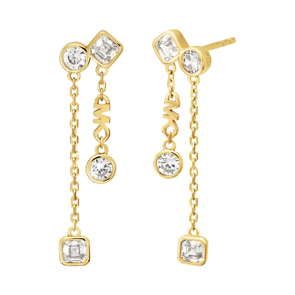 Michael Kors Brilliance Gold Coloured Earrings MKC1773710