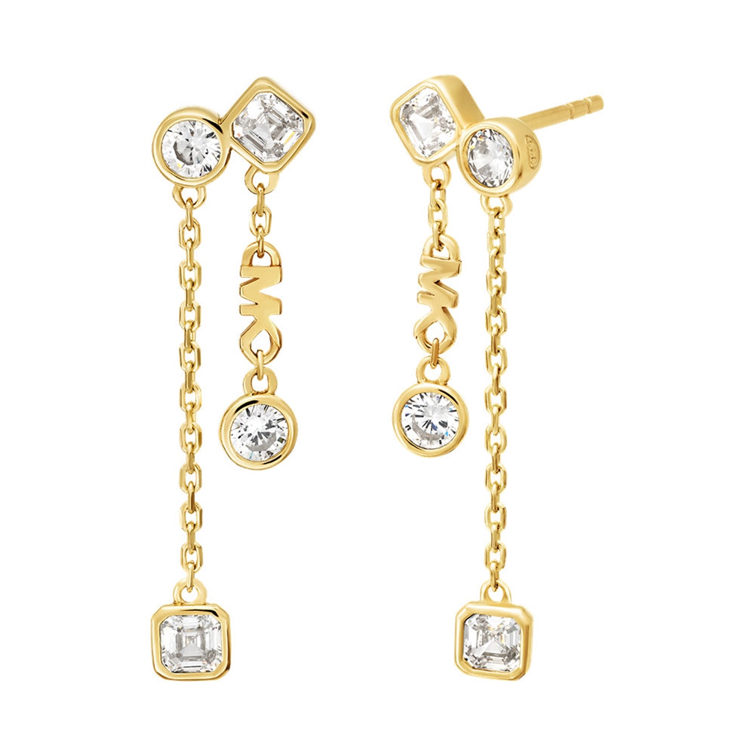 Michael Kors Brilliance Gold Coloured Earrings MKC1773710