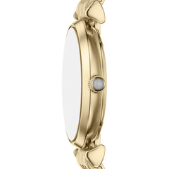 Emporio Armani Round Gold Dial Watch AR11766