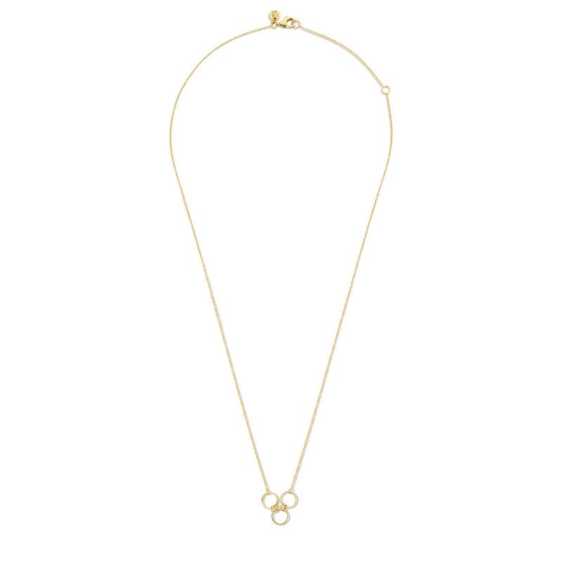 Isabel Bernard Cadeau d'Isabel 14 karat gold necklace and earrings gift set with rings IB90180-zoom-