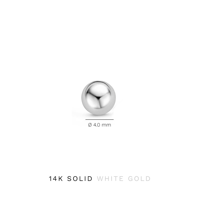 Isabel Bernard Saint Germain Finou 14 Carat Whitegold Ear Studs IB360204-zoom-