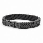 Josh Black Bracelet 03496-BRA-VB/L-1