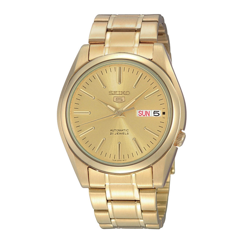 Seiko Gold Automatic Watch SNKL48K1-zoom-