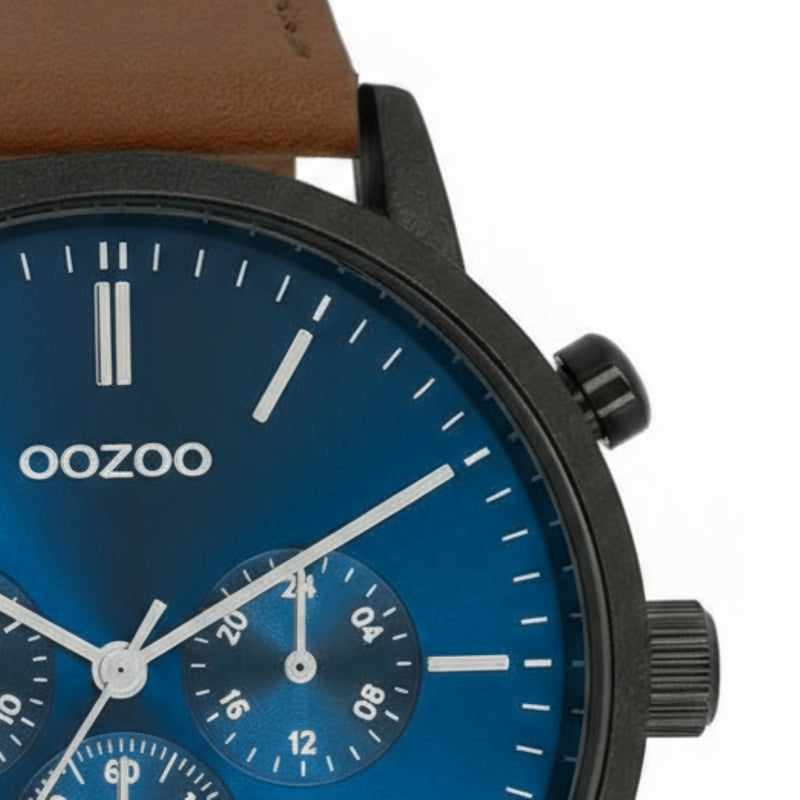 OOZOO Timepieces Brown Watch C11202-zoom-