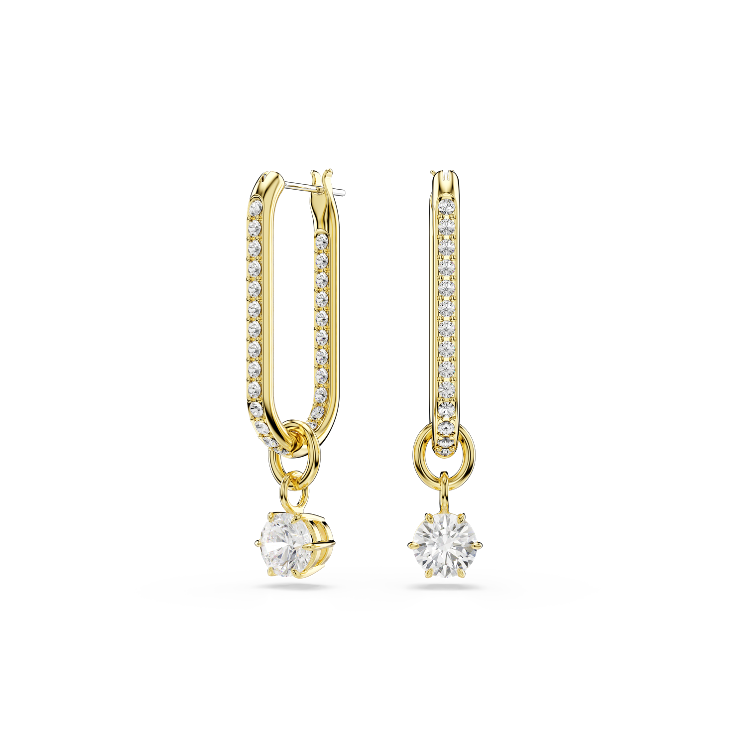 Swarovski Constella Gold Coloured Earrings 5728587