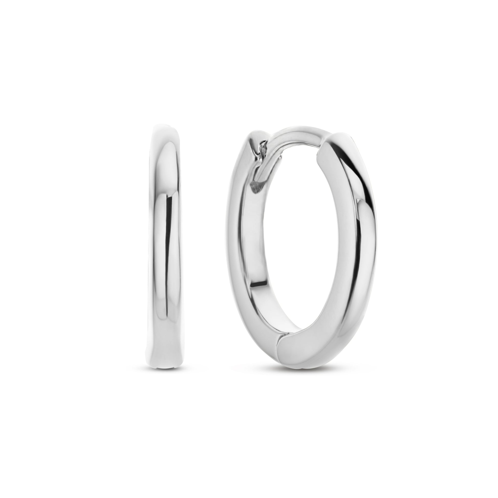 Parte Di Me Santa Maria della Base 925 Sterling Silver Hoop Earrings PDM36061