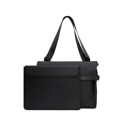 Rains OTG Black Messenger Bag R16400-01