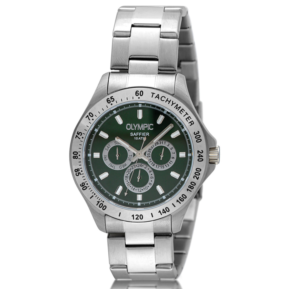 Olympic Jeffrey Silver Watch OL89HSS051