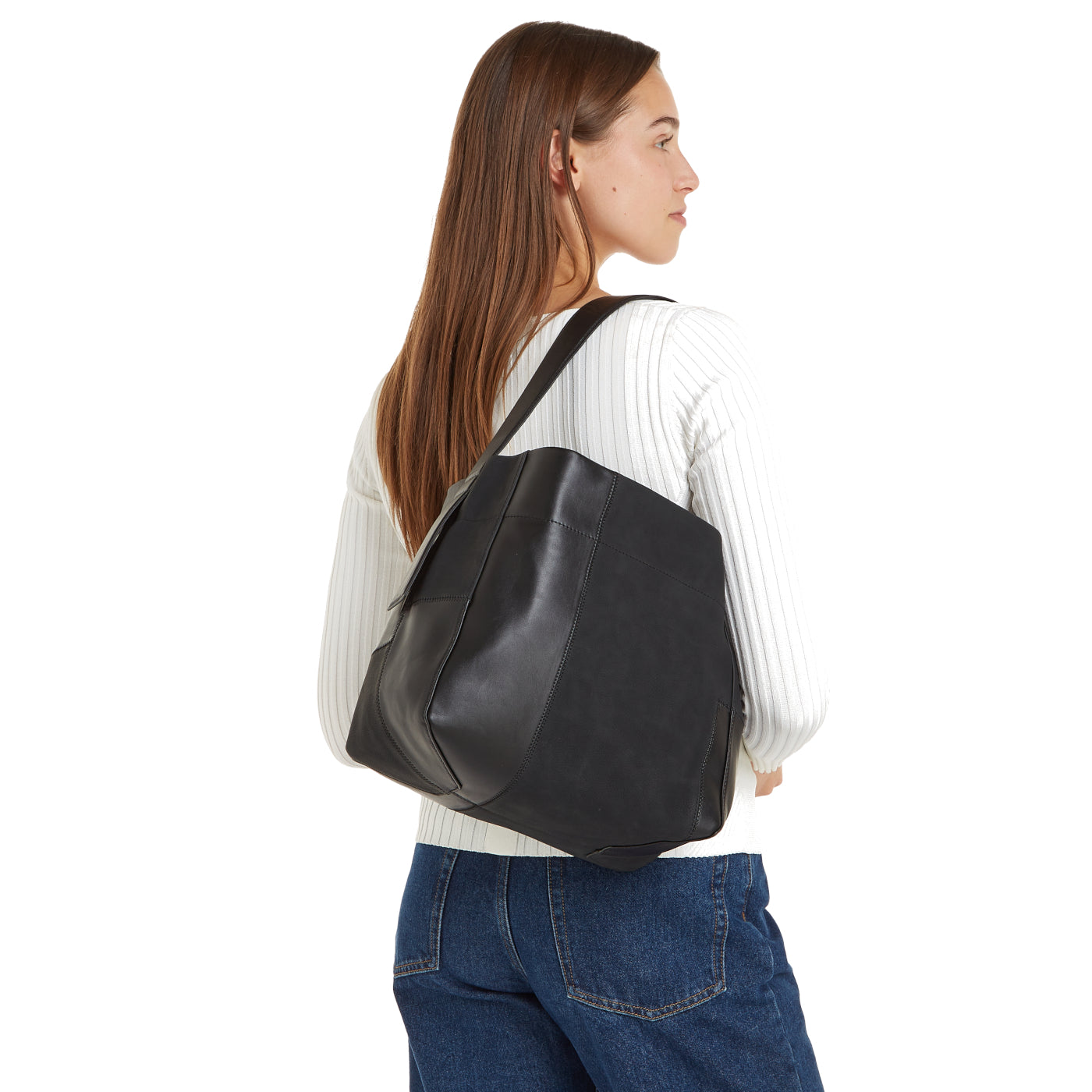 Calvin Klein Texture Black Handbag K60K611658BEH