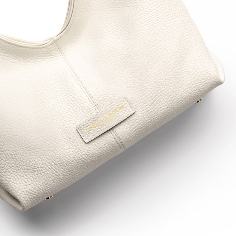 Isabel Bernard Honoré Grace mini cream calfskin leather handbag IB21132-070-zoom-