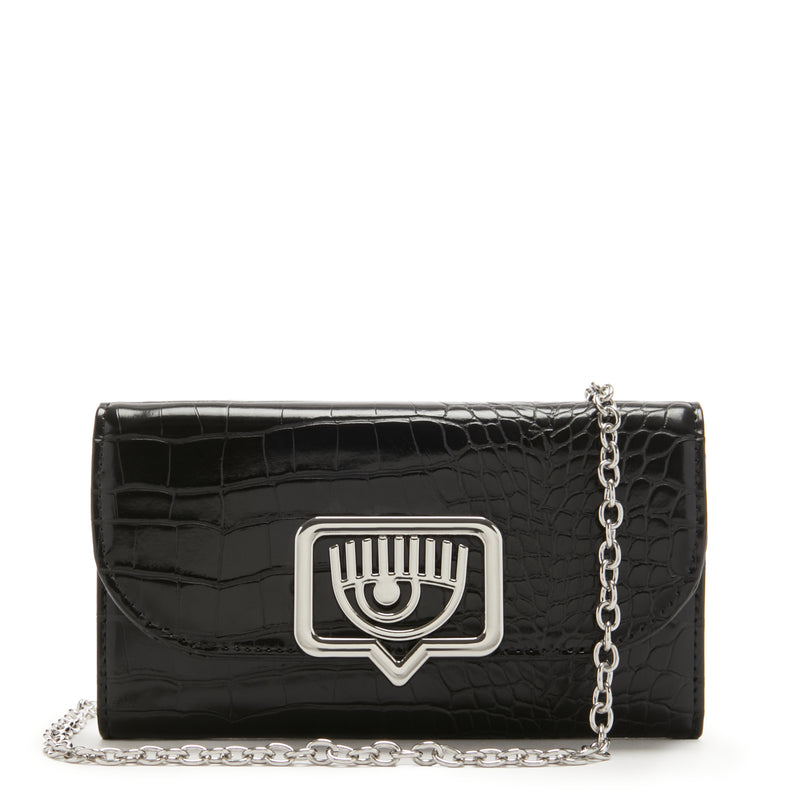 Chiara Ferragni Eyelike Black Crossbody Bag 75SB4BBE-ZS728-899-zoom-