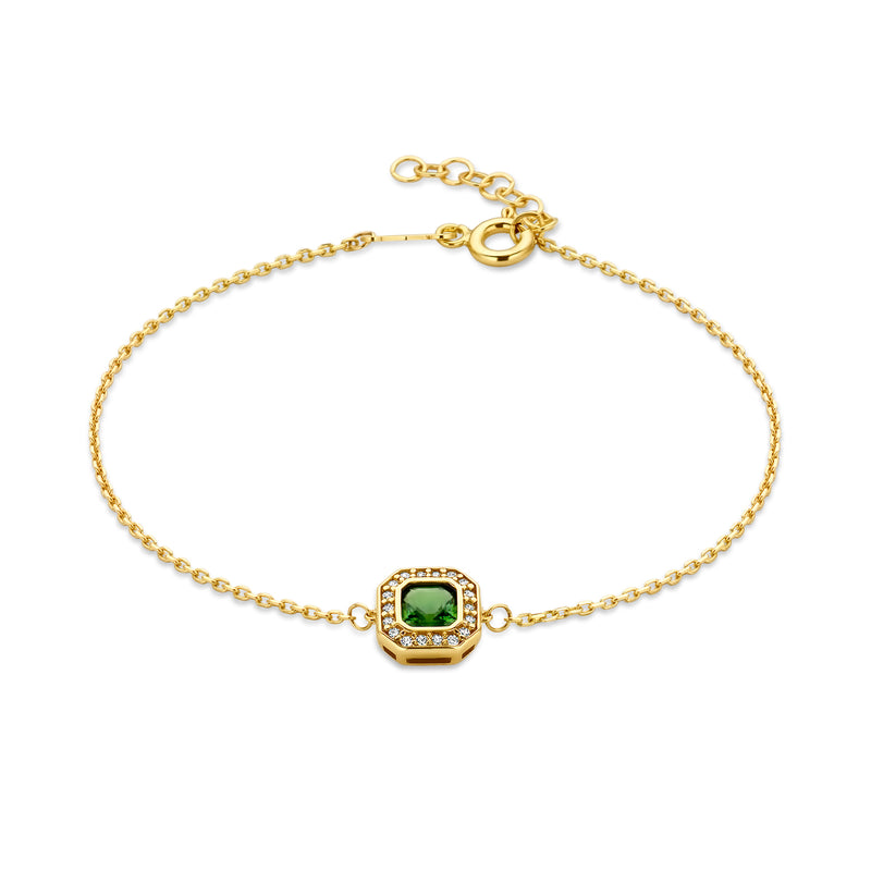 Beloro Jewels Monte Napoleone Sofia 9 carat gold Bracelet BO320027-zoom-