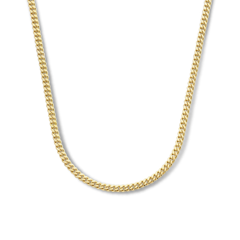 Isabel Bernard Aidee Julee 14 Carat Golden Schakel Necklace IB340111-zoom-