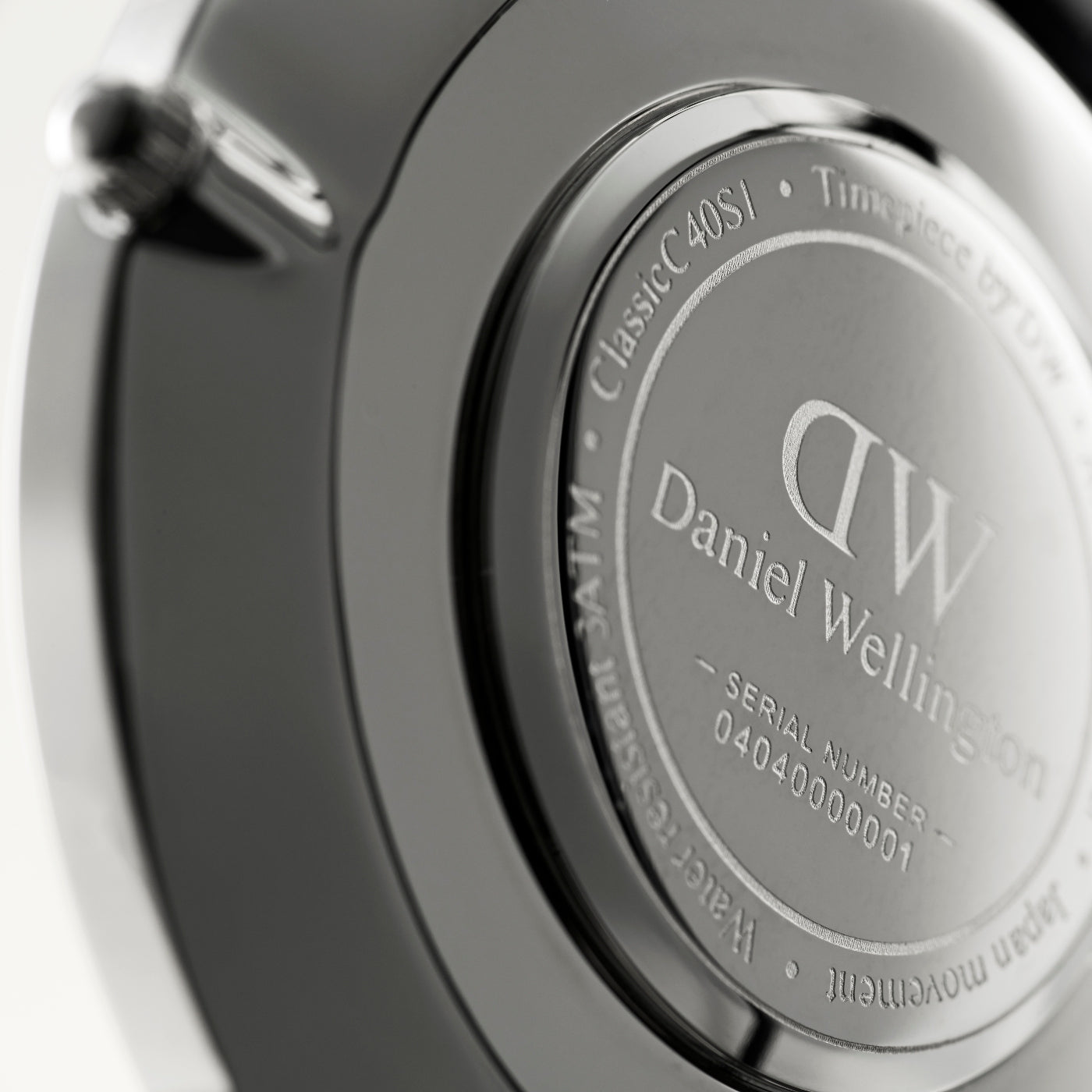 Daniel Wellington Men's Watch and Black Leather Card Holder Giftset DW00590019