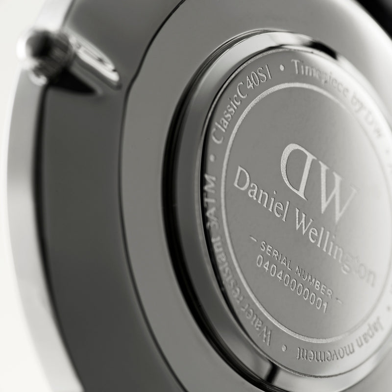 Daniel Wellington Men's Watch and Black Leather Card Holder Giftset DW00590019-zoom-