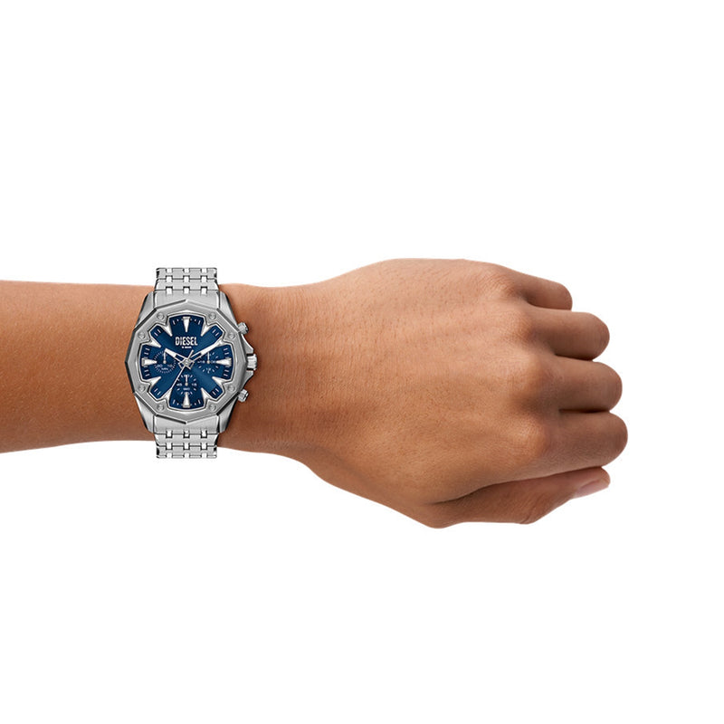 Diesel Stinger Round Blue Dial Watch DZ4706-zoom-