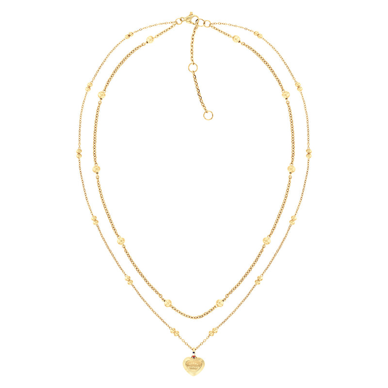 Tommy Hilfiger Stainless Steel Gold-coloured Women's Necklace TJ2781010-zoom-