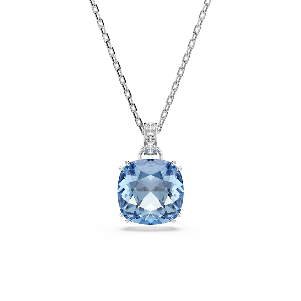 Swarovski Millenia Silver-Tone Necklace with Blue Pendant 5760057