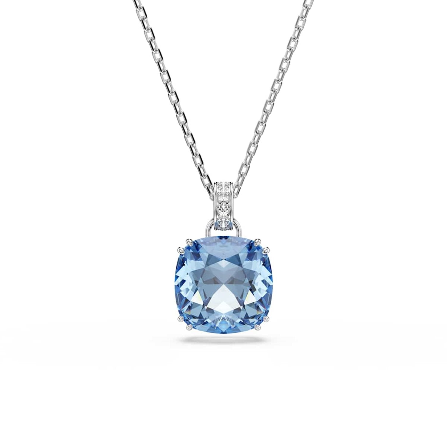 Swarovski Millenia Silver-Tone Necklace with Blue Pendant 5760057
