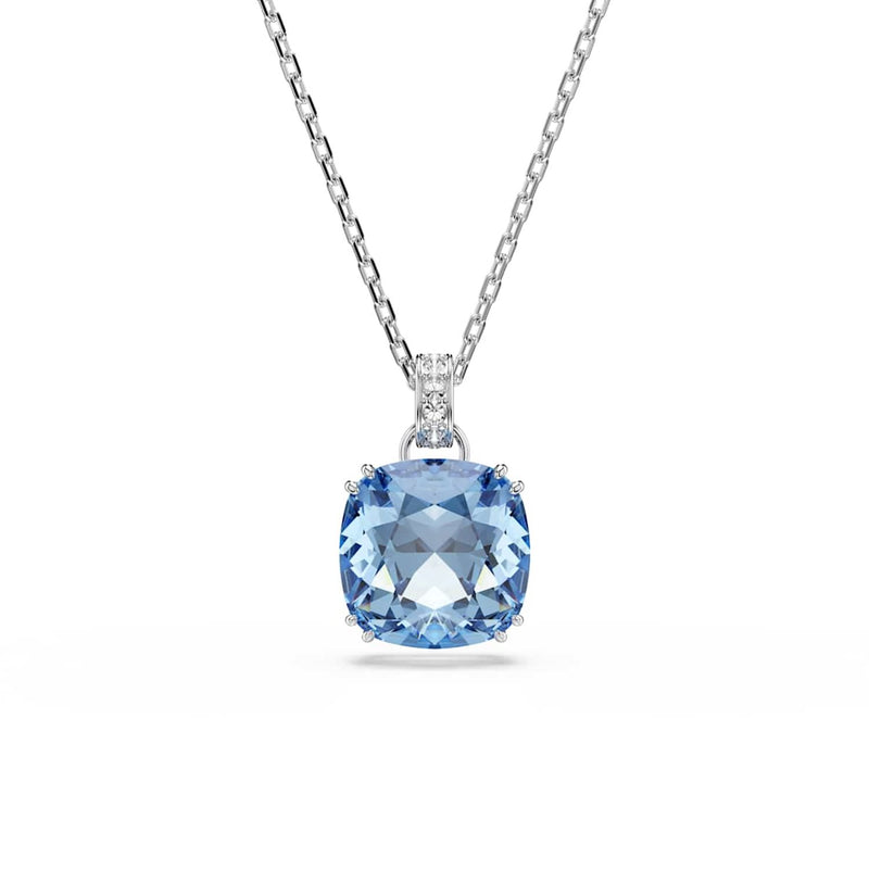 Swarovski Millenia Silver-Tone Necklace with Blue Pendant 5760057-zoom-