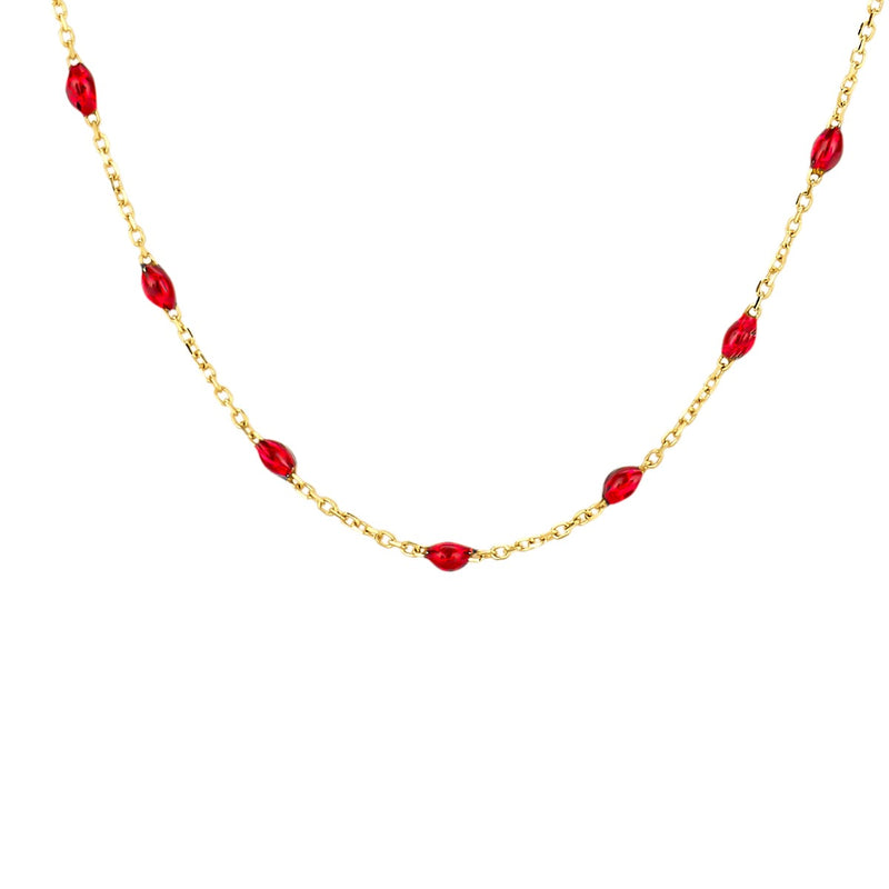 Blush 14 karat gold Necklace 3162YRR-zoom-
