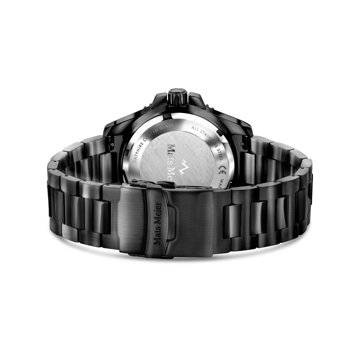 Mats Meier Ponte Dei Salti Men's Watch Black MM00523