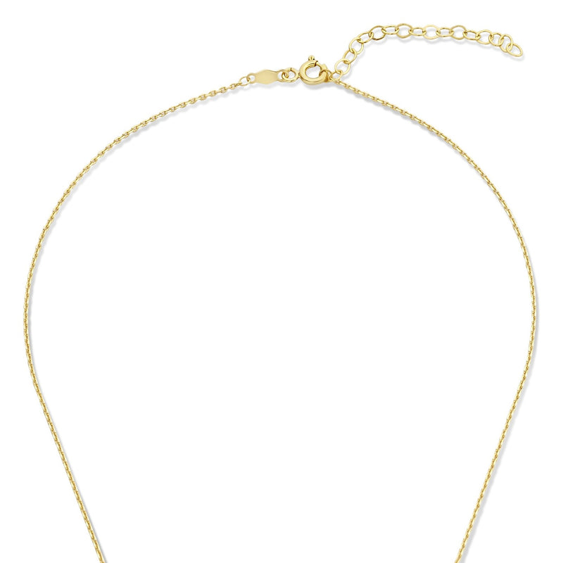 Beloro Jewels Regalo d'Amore 9 karat gold necklace and bracelet gift set with zirconia stones BO90048-zoom-