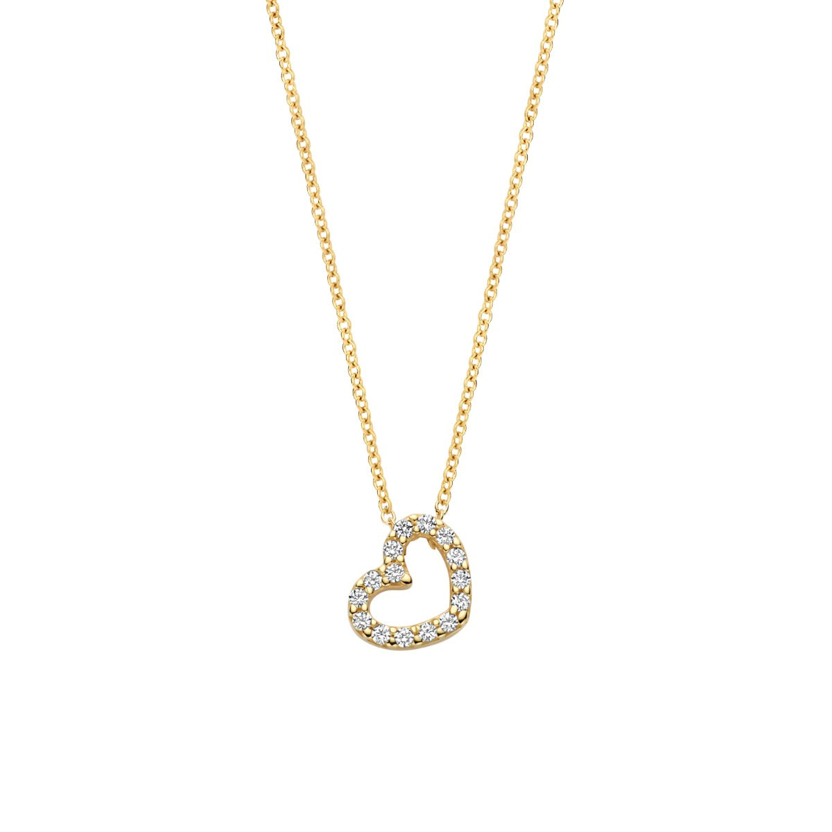 Blush 14 karat gold Necklace 3072YZI