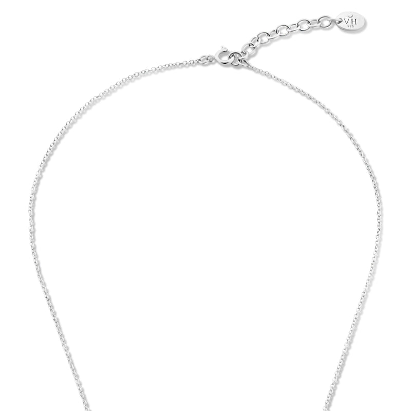 Violet Hamden Venus 925 Sterling Silver Necklace with Birthflower VH340026-MAY-zoom-