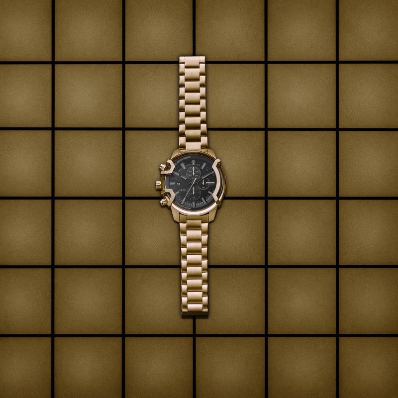 Diesel Griffed Gold Watch DZ4522-zoom-