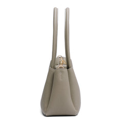 Isabel Bernard Honoré Eve Taupe Calfskin Leather handbag IB21133-078