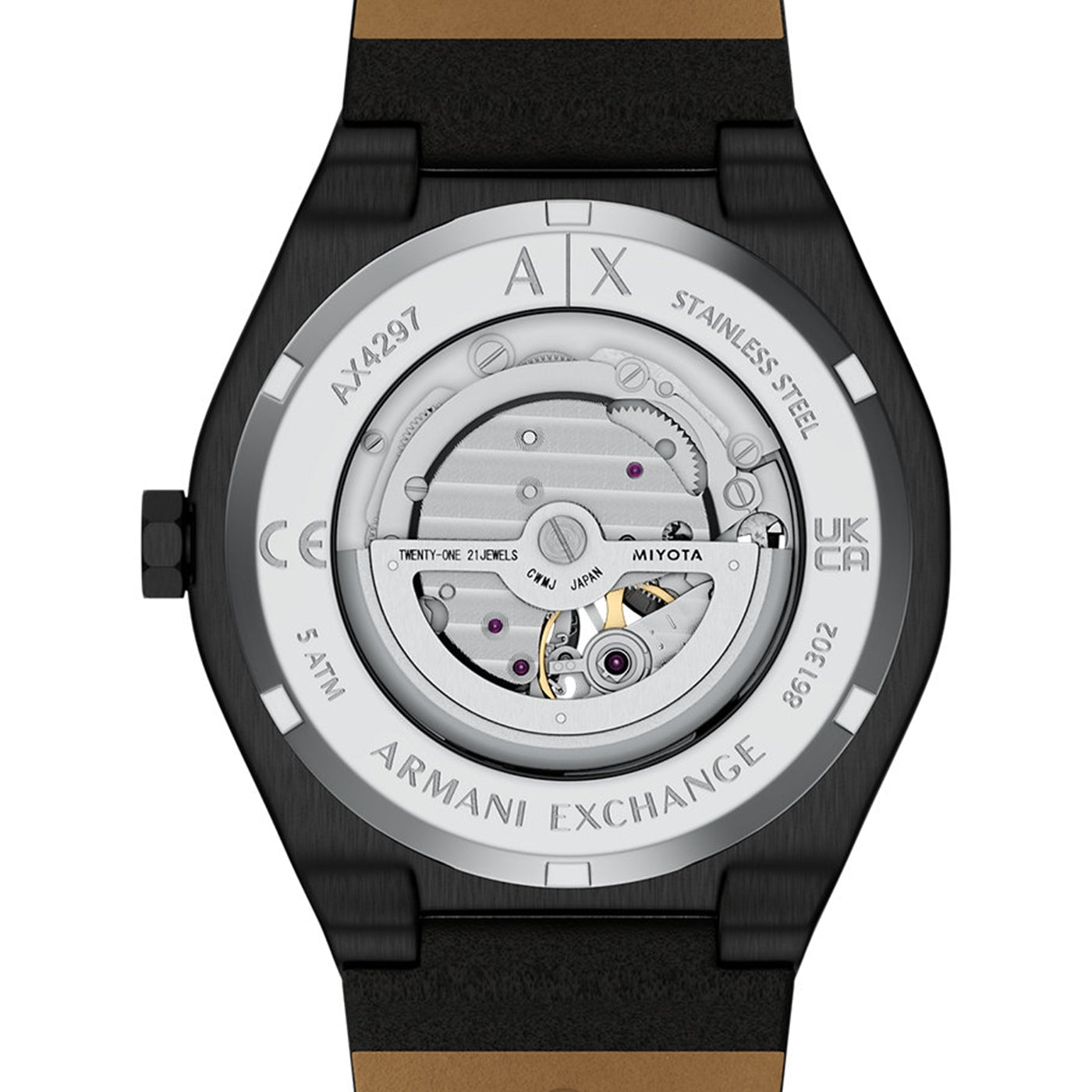 Armani Exchange Sync Silver Dial Automatic Watch AX4297