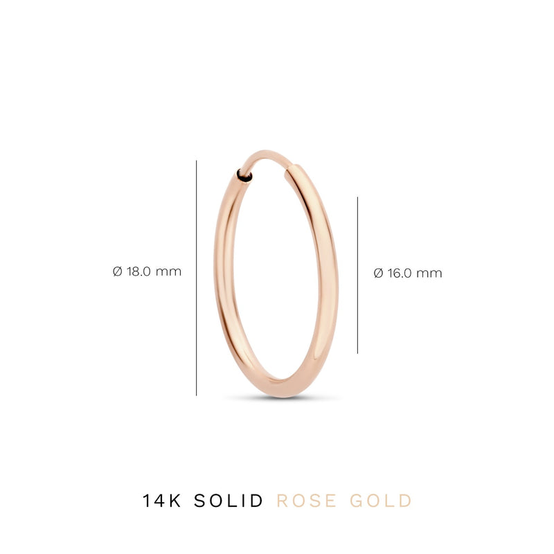 Isabel Bernard Cadeau d'Isabel 14 Carat Rosegold Earrings Set IB90077-zoom-