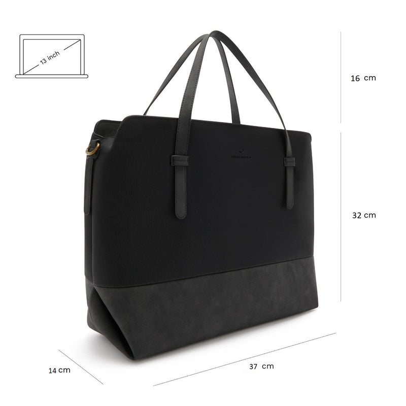 Violet Hamden Essential Bag Black Shoulder bag VH25034-zoom-