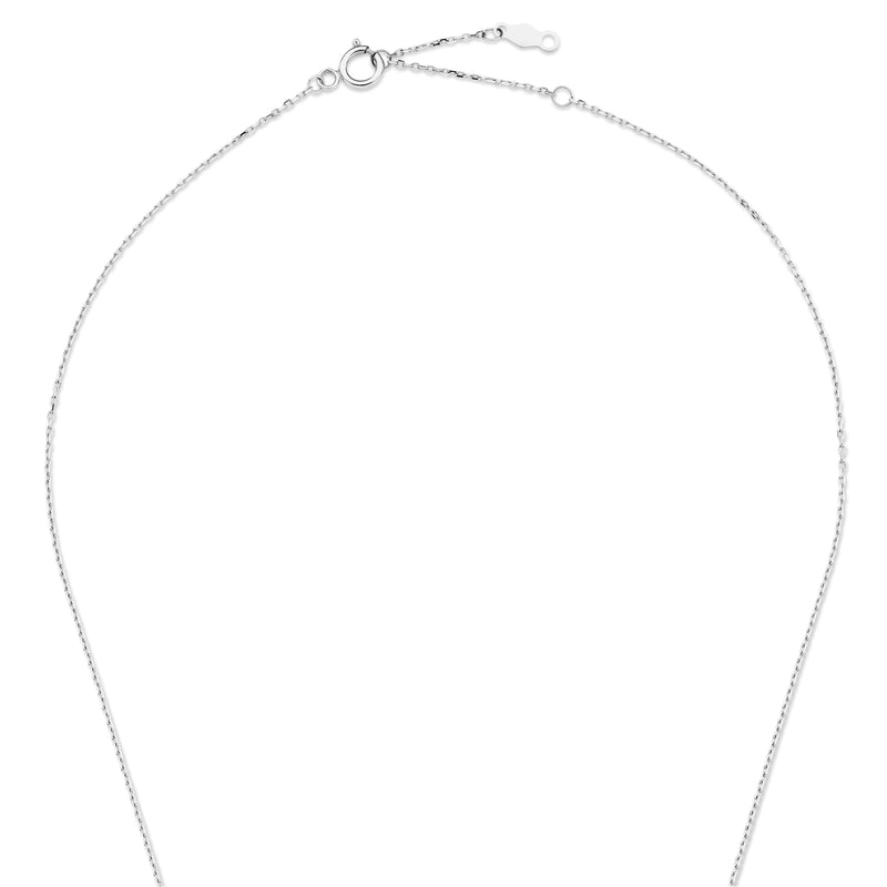 Isabel Bernard Saint Germain Amore 14 Carat White Golden Necklace IB340076-zoom-