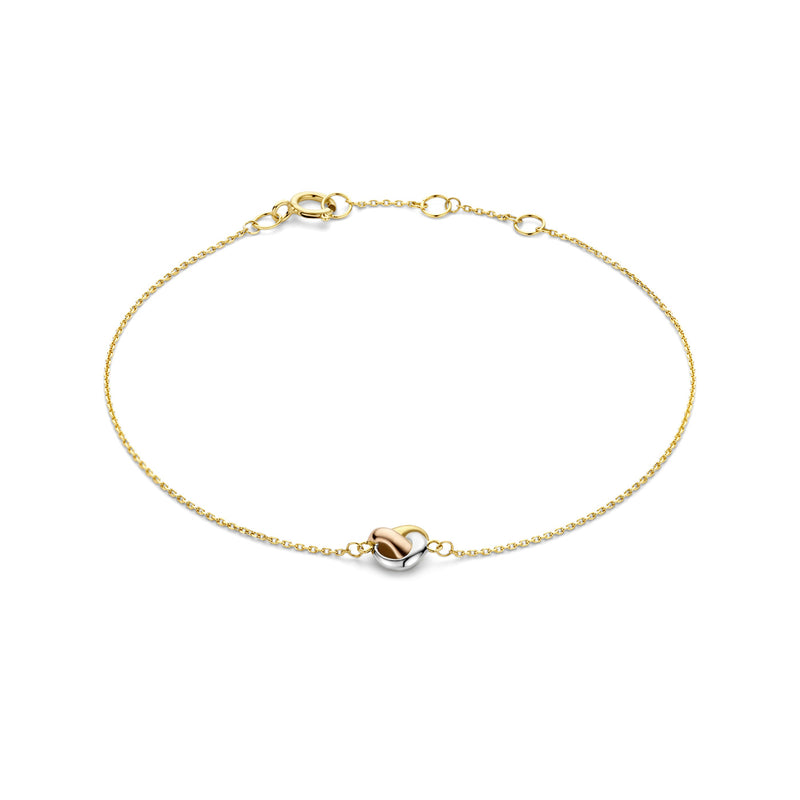 Beloro Jewels Della Spiga Mira 9 carat gold Bracelet BO320022-zoom-